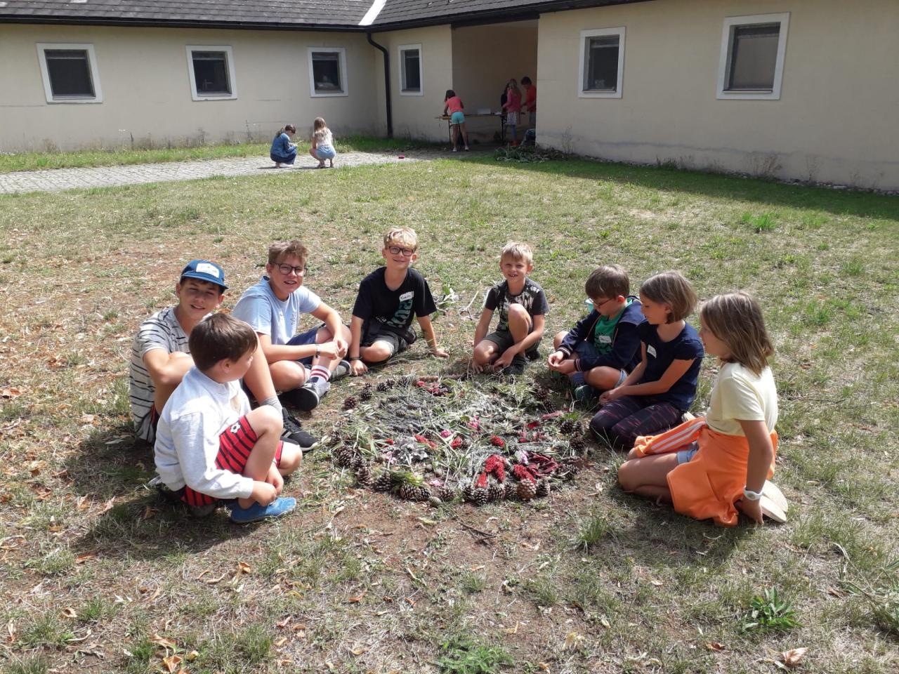 Naturwerkstatt, Sommerveranstaltung, Pfarrbücherei Vöcklabruck, Bibliothek Pfarre Vöcklabruck