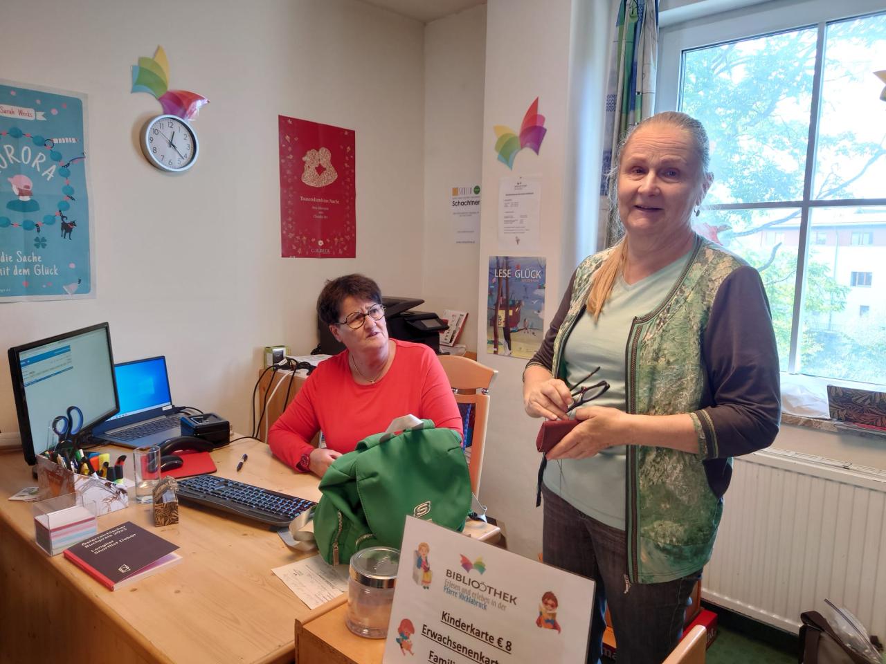 Tag der offenen Tür, Erntedankfest, Pfarrbücherei Vöcklabruck, Bibliothek