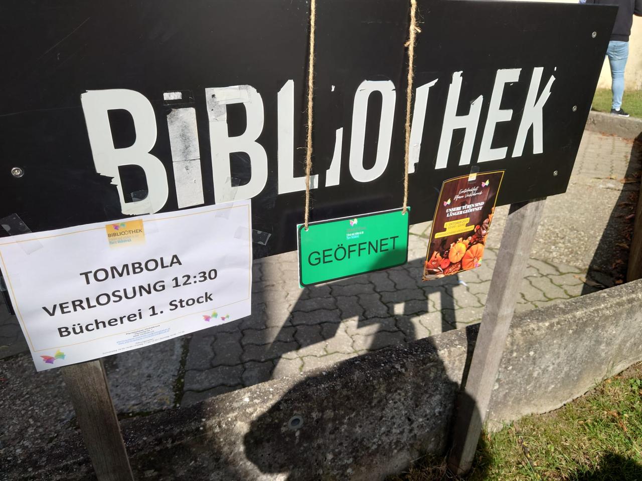 Tag der offenen Tür, Erntedankfest, Pfarrbücherei Vöcklabruck, Bibliothek