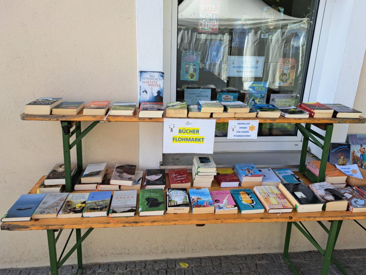 Tag der offenen Tür, Erntedankfest, Pfarrbücherei Vöcklabruck, Bibliothek