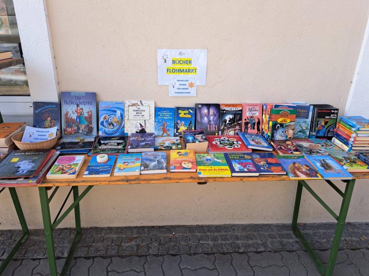 Tag der offenen Tür, Erntedankfest, Pfarrbücherei Vöcklabruck, Bibliothek