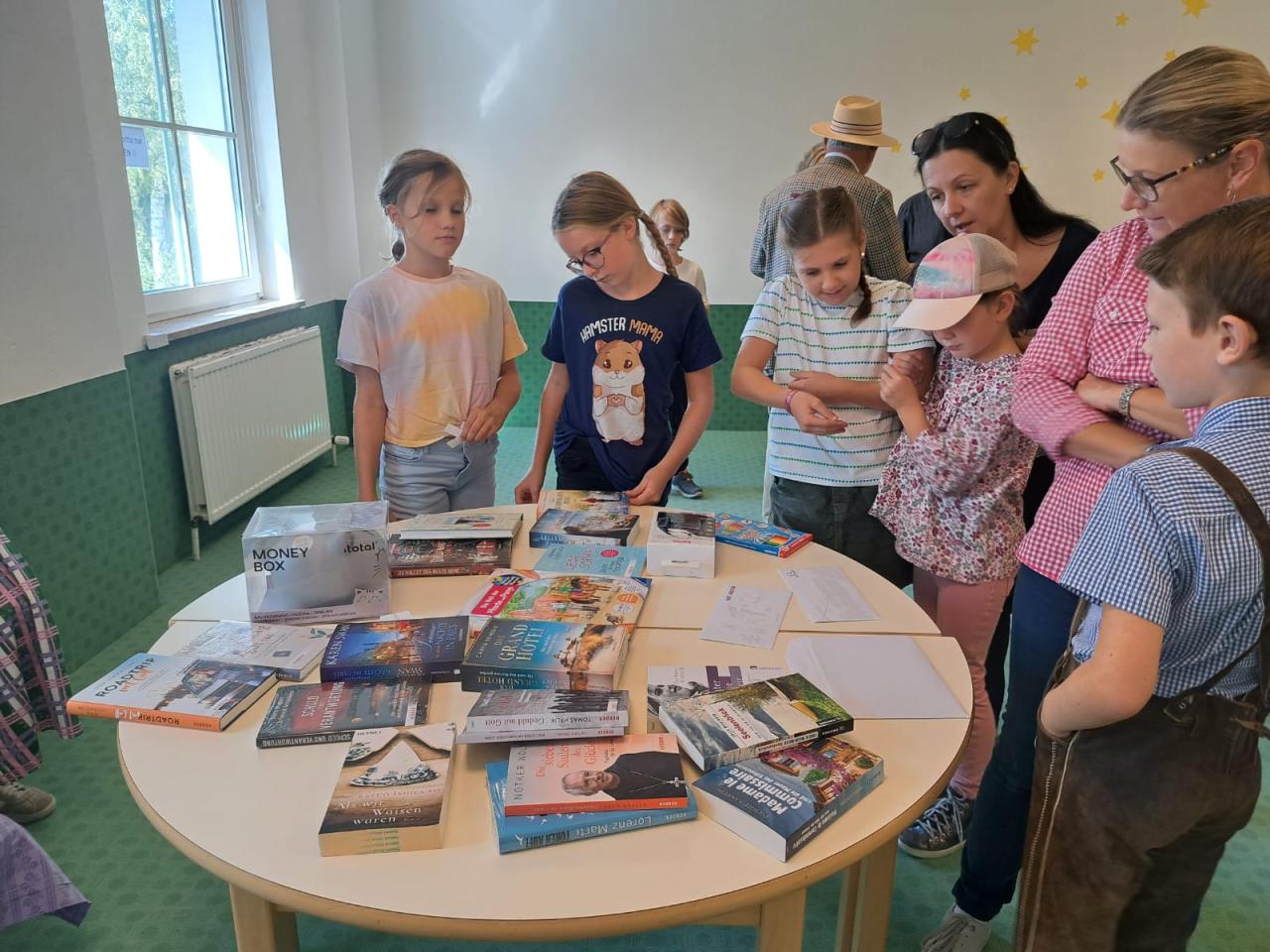 Tag der offenen Tür, Erntedankfest, Pfarrbücherei Vöcklabruck, Bibliothek