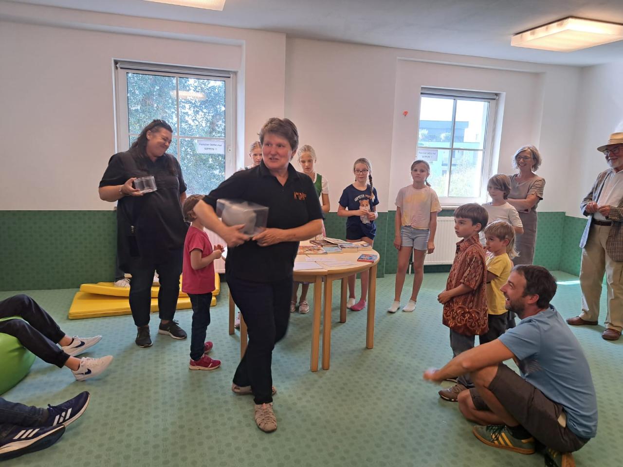 Tag der offenen Tür, Erntedankfest, Pfarrbücherei Vöcklabruck, Bibliothek