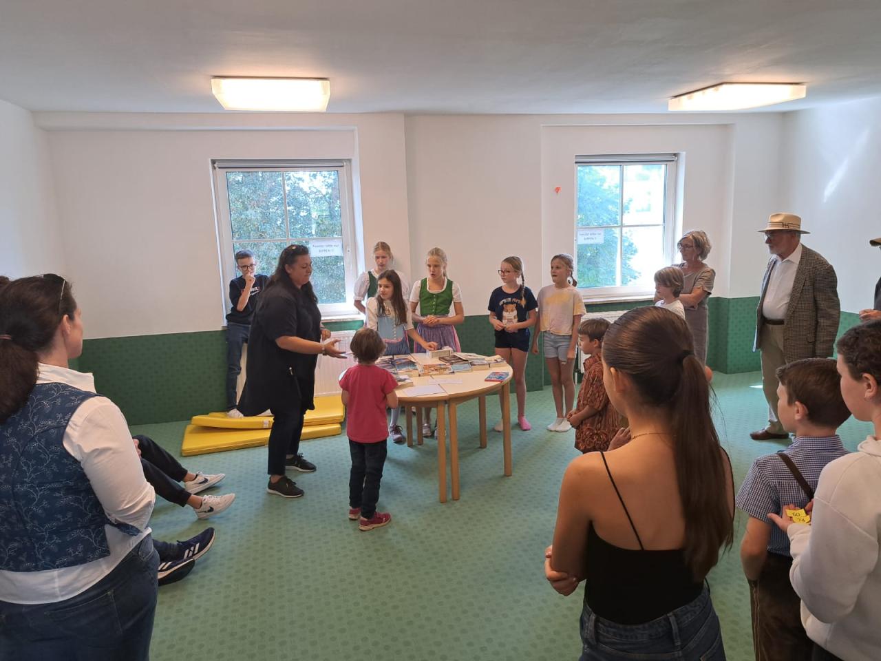 Tag der offenen Tür, Erntedankfest, Pfarrbücherei Vöcklabruck, Bibliothek