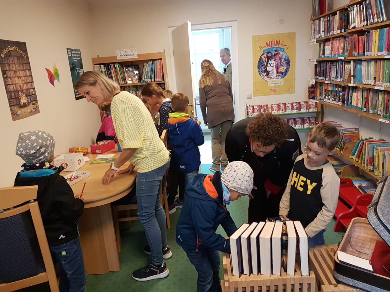 Tag der offenen Tür, Erntedankfest, Pfarrbücherei Vöcklabruck, Bibliothek