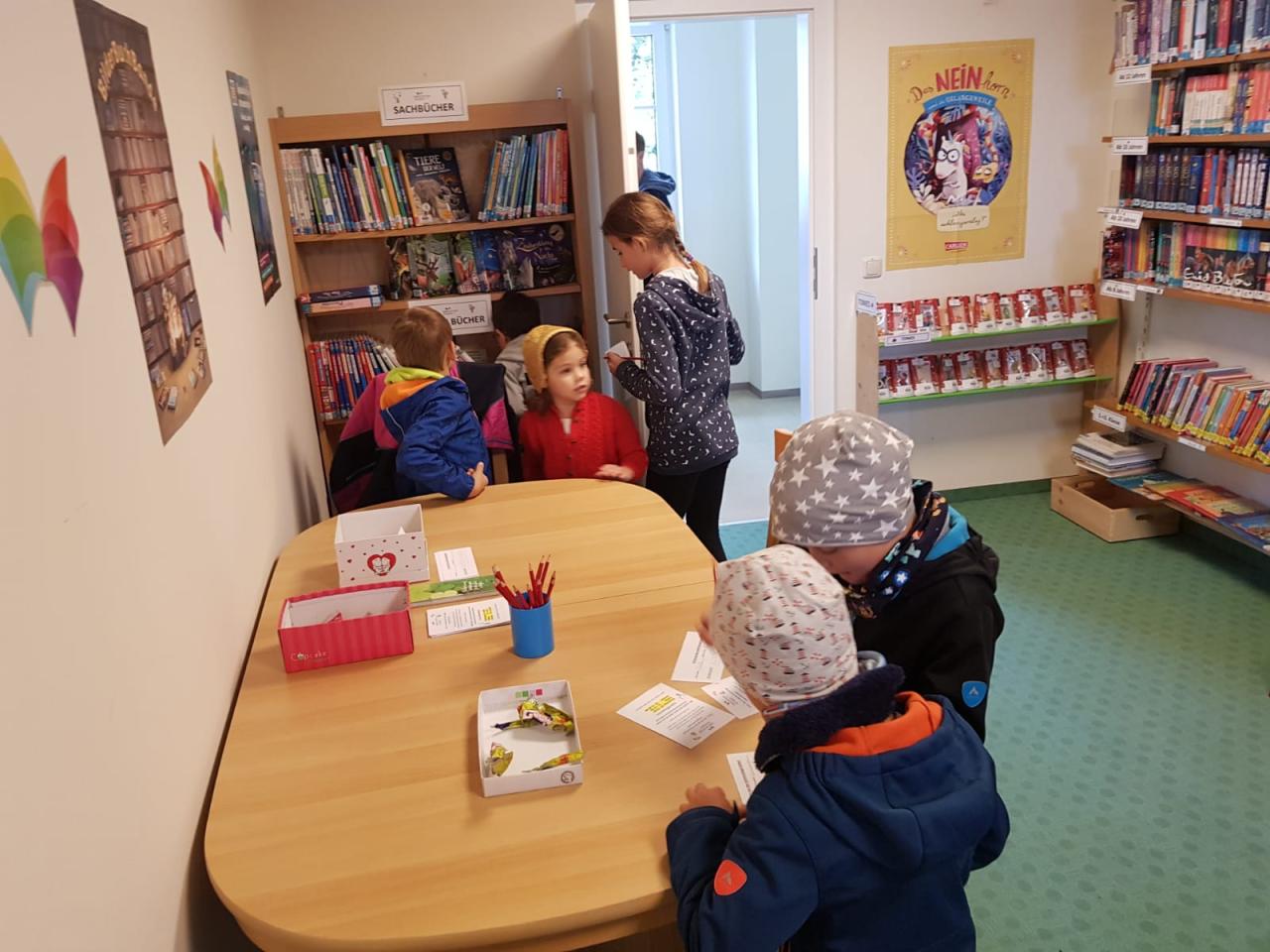 Tag der offenen Tür, Erntedankfest, Pfarrbücherei Vöcklabruck, Bibliothek