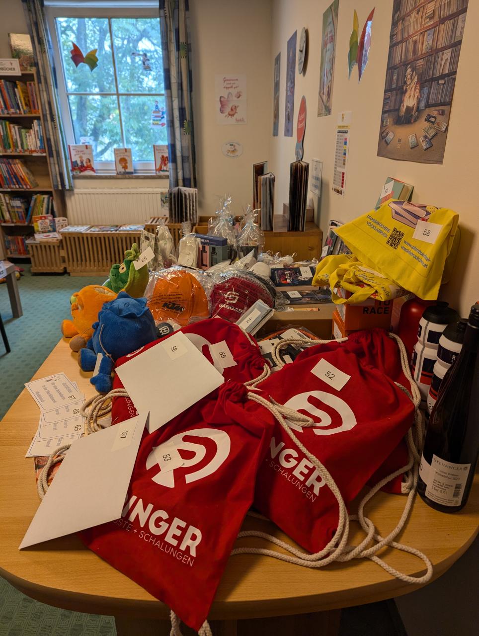 Tag der offenen Tür, Erntedankfest, Pfarrbücherei Vöcklabruck, Bibliothek