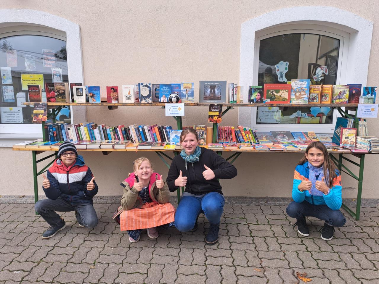 Tag der offenen Tür, Erntedankfest, Pfarrbücherei Vöcklabruck, Bibliothek