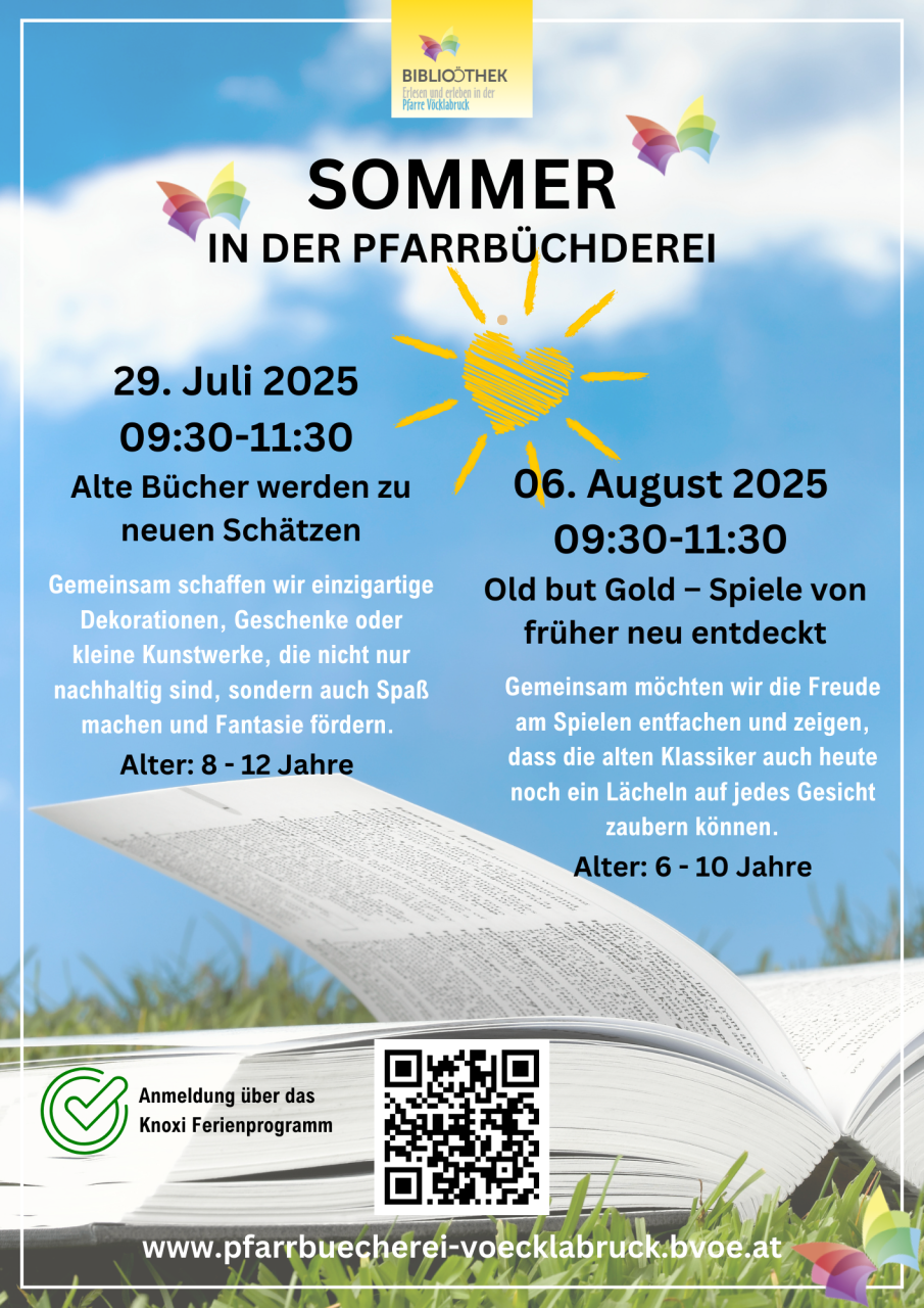Sommer in der Pfarrbücherei 2025