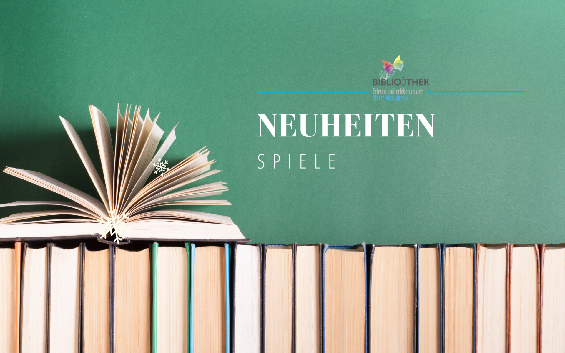 Spiele, Neuheiten, Pfarrbücherei Vöcklabruck, Bibliothek Pfarre Vöcklabruck