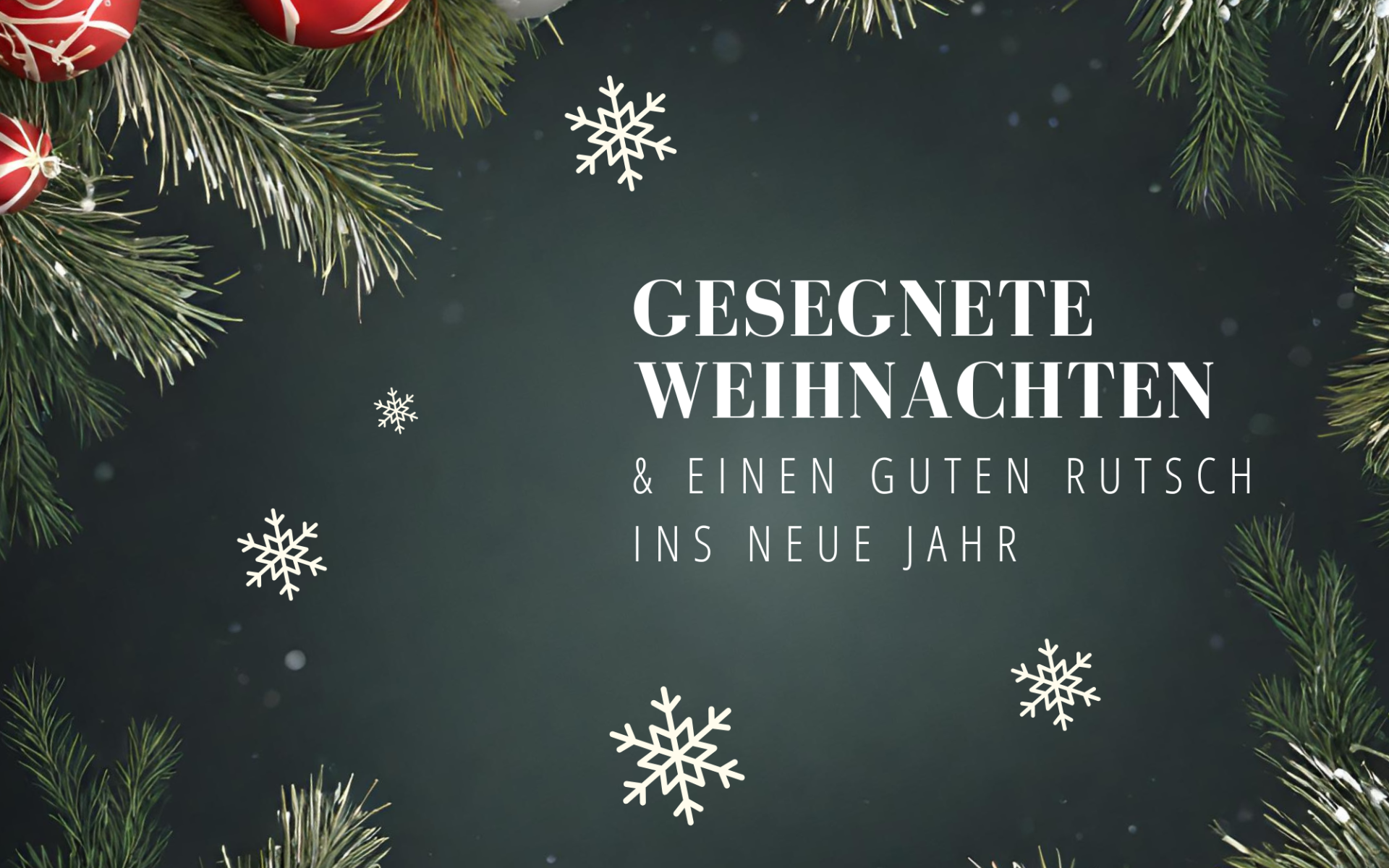Thumbnail X-Mas Greetings Pfarrbücherei Vöcklabruck - Gesegnete Weihnachten und einen guten Rutsch ins neue Jahr