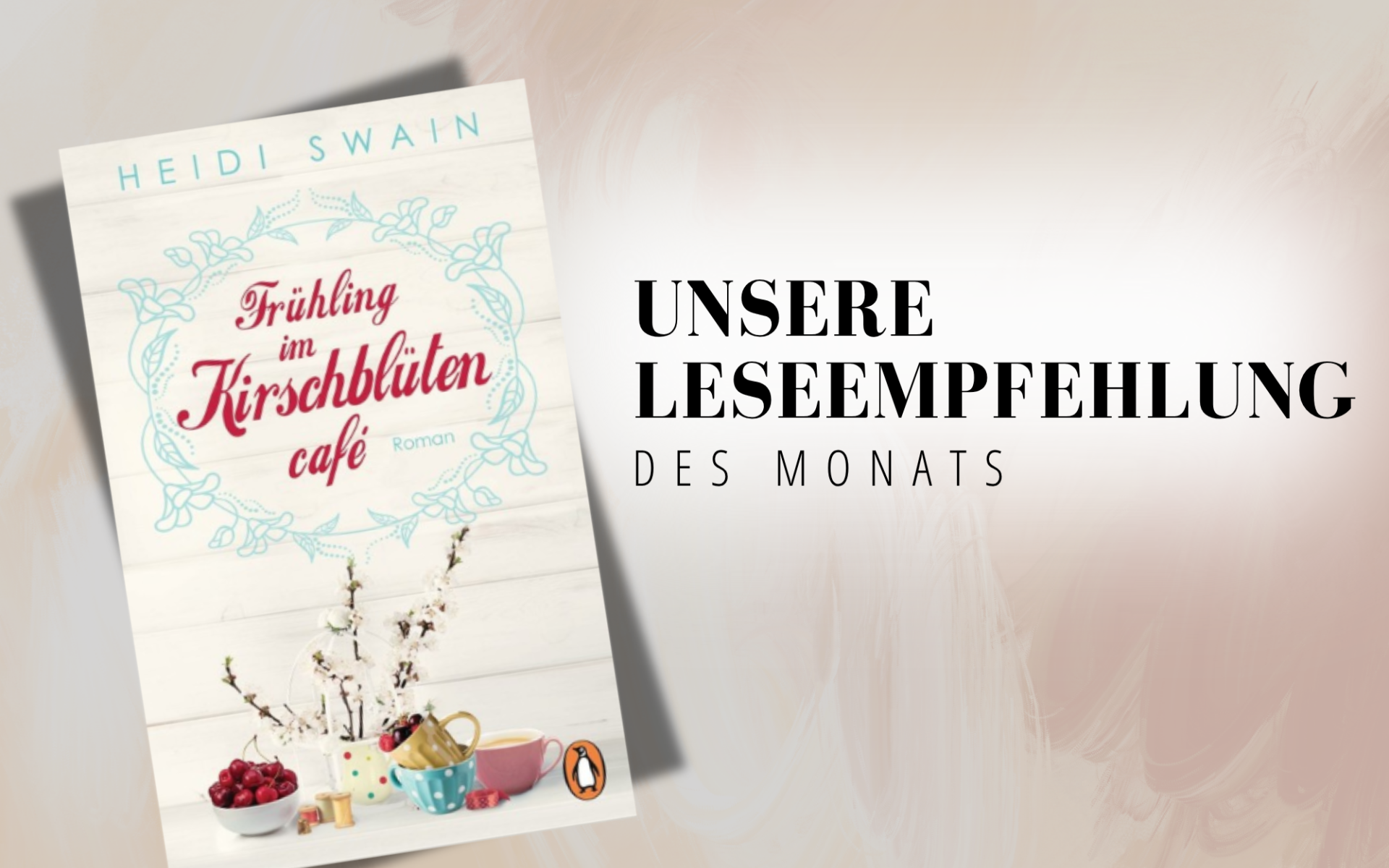 Leseempfehlung des Monats, Frühling im Kirschblütencafe