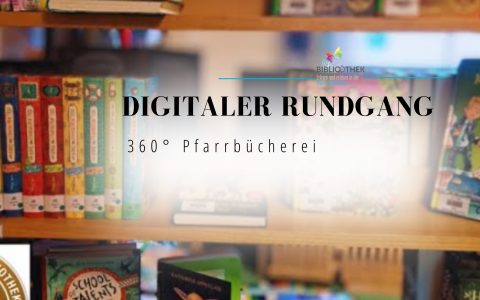 Digitaler Rundgang, Pfarrbücherei Vöcklabruck, Bibliothek Pfarre Vöcklabruck